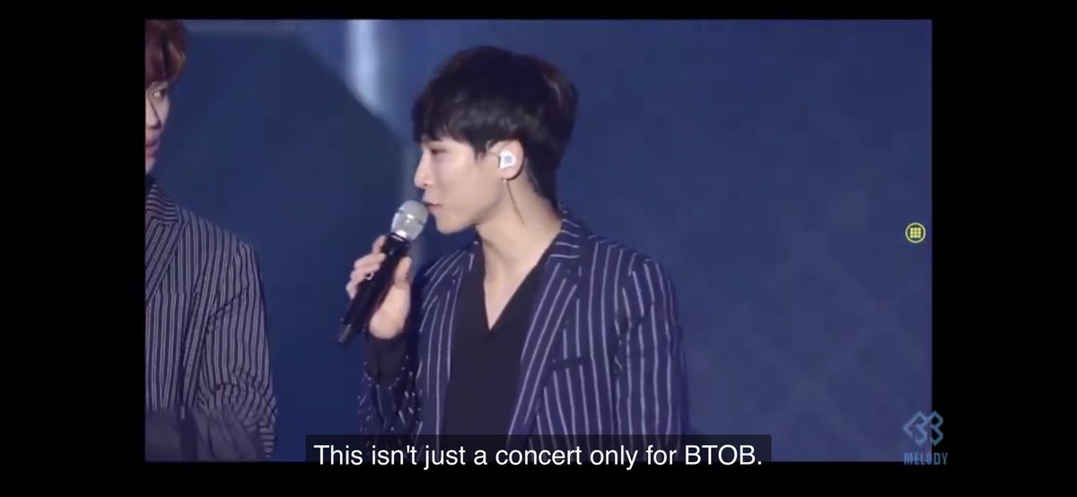 this isn’t just a concert only for BTOB!! melody, you did a great job 