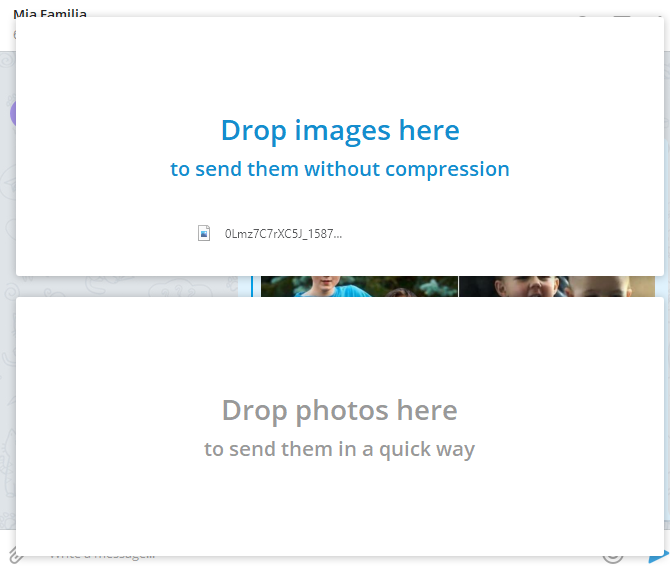 If you want to send photos/images to your contacts without them being compressed into a low quality mess,  #Telegram allows you to do that.This is legit the most common reason my friends have started using Telegram. They've had it with WhatsApp's image compression.