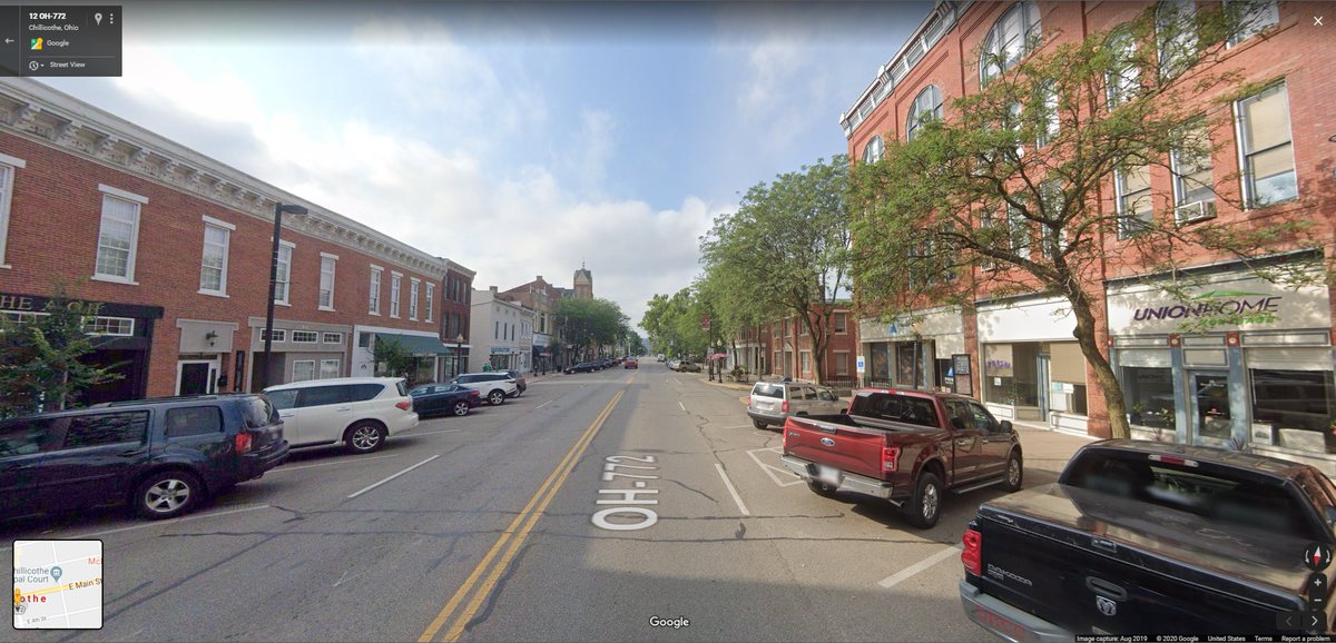 Chillicothe has a beautiful downtown too. It almost feels like a city in Virginia, as opposed to one in Ohio.