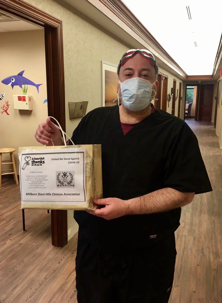 MillburnChinese's tweet photo. 8. 5/5: The New York Presbyterian Hospital – 50 gowns and 100 N95 masks
9. 5/8: Lovenheim Pediatrics – 40 N95 masks https://t.co/hXM7AoOhHY