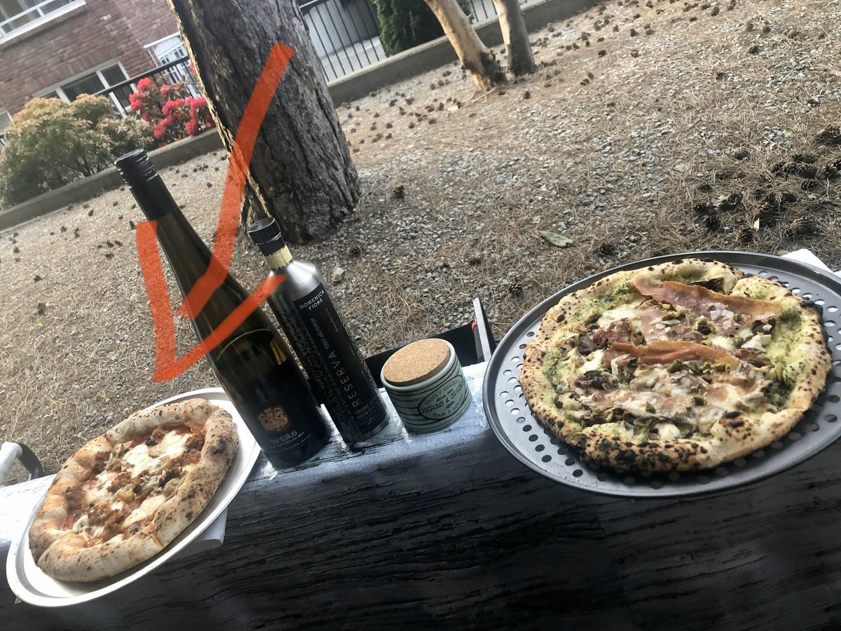 Just devoured the Cafonata pizza from <a href="/Spacca_NapoliPM/">SpaccaNapoli_Pizza</a> 

A-MAY-ZING! The ricotta crust is unrivalled! If this doesn’t win the #PizzaChallengeYVR - then it’s a travesty! <a href="/vanfoodster/">Richard Wolak</a> - do this pizza justice!