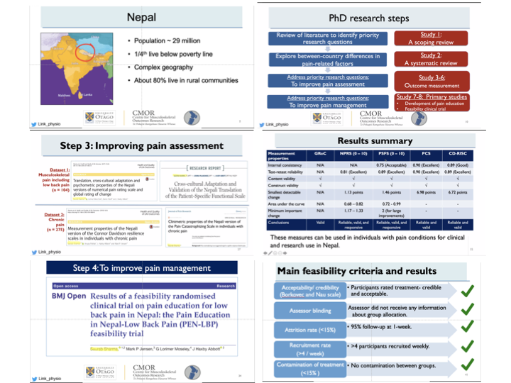 CMOR_Otago's tweet photo. Saurab Sharma gave a very impressive overview today to @DSMOtago Dept.of Surg.Sci. (by Zoom) of his submitted PhD thesis work - which he finished in 3.0 years, and resulted in 10 peer-reviewed publications (TEN!), plus another 13 related publications! 🙏🙇♂️ https://t.co/Y3UUOgaipz