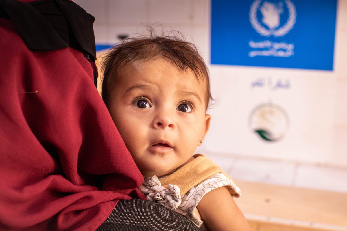 WFPChief's tweet photo. Stories like this show why aid is so critical. A few months ago, little Shaima'a was struggling with malnutrition. With fortified foods &amp; contributions from donors like @KSRelief_EN, our @WFPYemen team is able to make sure that children like her have a chance to thrive. https://t.co/mchEOi7XiG