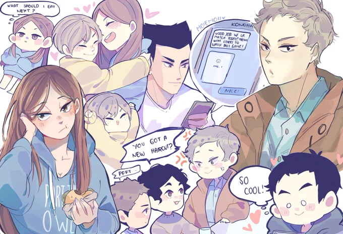 Fukurodani scribbles 
