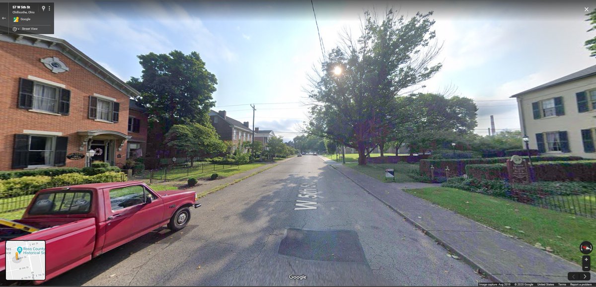 Just to the south of downtown is Chillicothe's Old Residential District, which is on the National Register of Historic Places. It was some great residential streets with old homes that date from the early-mid 1800s