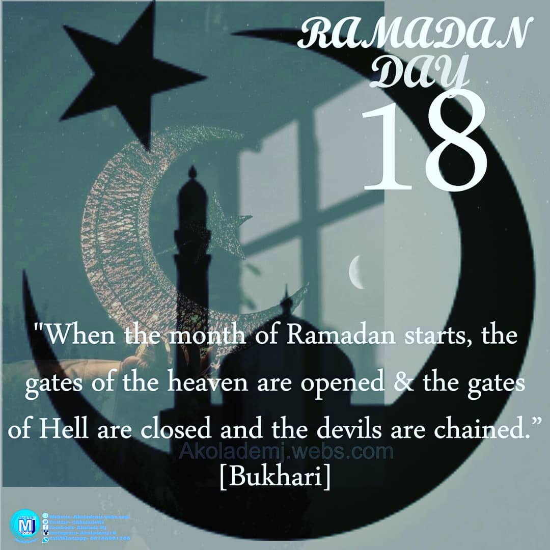 AkoladeMj_says's tweet image. #Ramadan DAY 18

#AkoladeMj