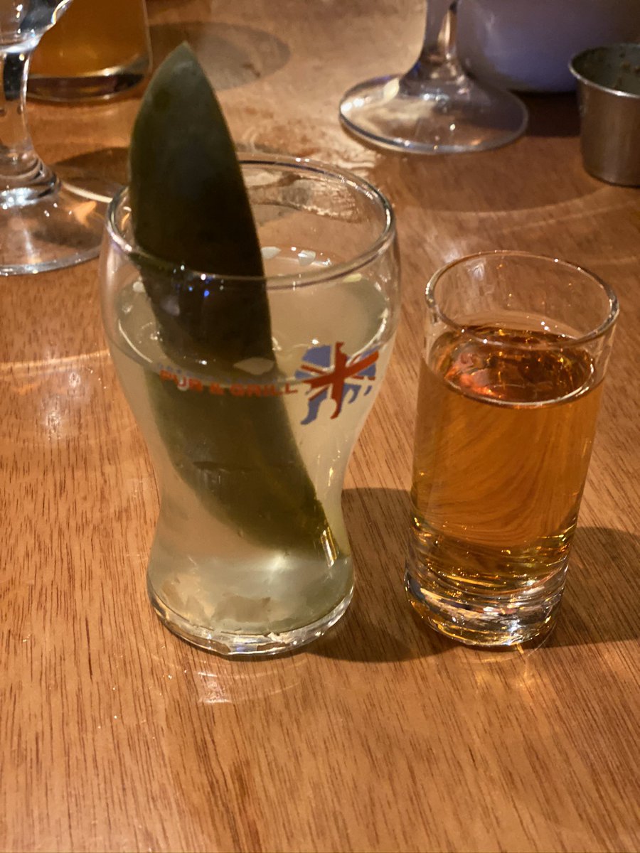 Skullspliter1's tweet image. Definetly in thw mood for a Pickle back 😂😂🤪🌶 drinks🥃 @natebain @JonBurton32  this quarantine feels like forever !! Cant wait for season opener , #picklebacks on me