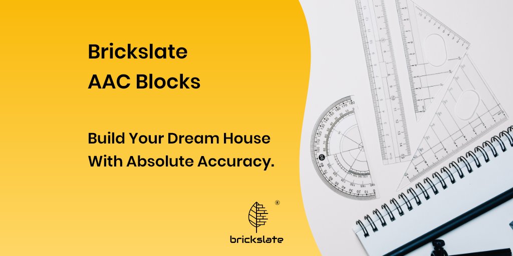 BrickslateIN's tweet photo. Accuracy: The panels and blocks made of #Brickslate autoclaved aerated concrete are produced to the exact sizes needed before they even leave the factory. There is less need for on-site trimming. https://t.co/kPYq7DYDle