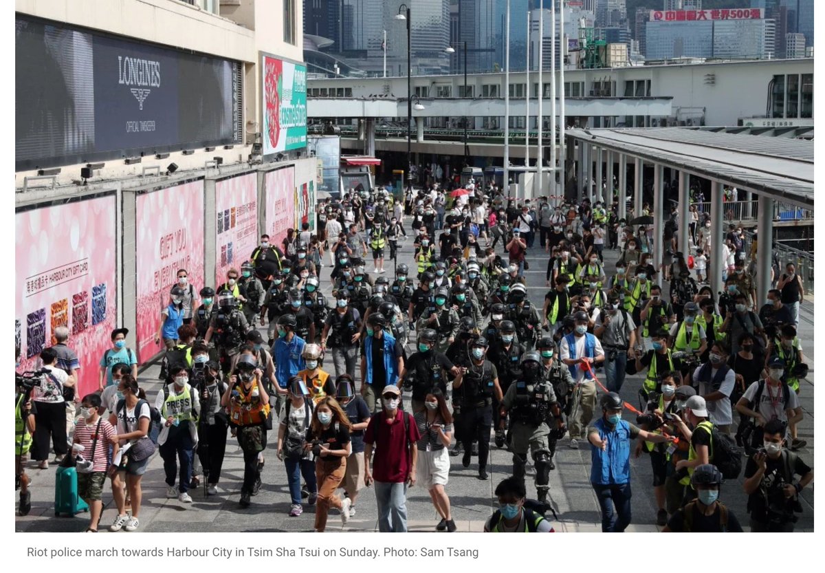 korbsak's tweet photo. ฮ่องกงประท้วงรอบใหม่  โดนจับไป 250 คน..scmp https://t.co/4YWQnWwWwM