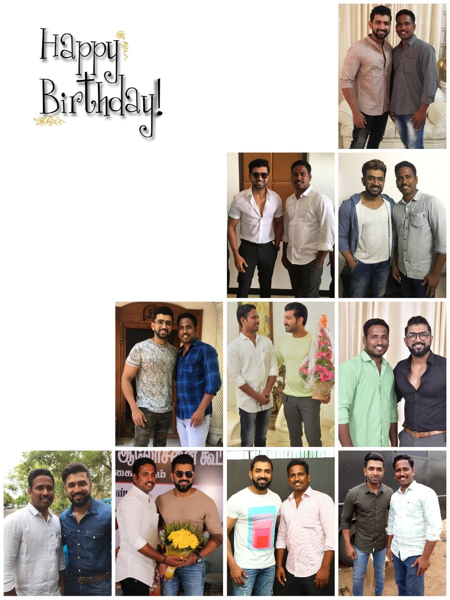 allindiaavfc's tweet photo. #HBD Our Dearest ALL INDIA #AVFC PRESIDENT!💐
@DineshAvfc 

#Arunvijay @arunvijayno1 #AV https://t.co/JRmESFhFQI