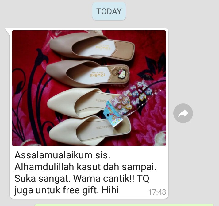 elainish07's tweet photo. Mohon rt kak @adibahnoor @faliqfahmie thank u
Tahun ni raya cari flat murah je la
#Poperflat viral
RM20 each
Size 36-40
Colour:blue,green,black,brown,soft brown and soft khaki
Material:rubber
Sedap pakai dan cantik.dah ramai beli
Follow ig @byelaisha
https://t.co/i4oHWzRxcZ https://t.co/2f4bpkV9Q7