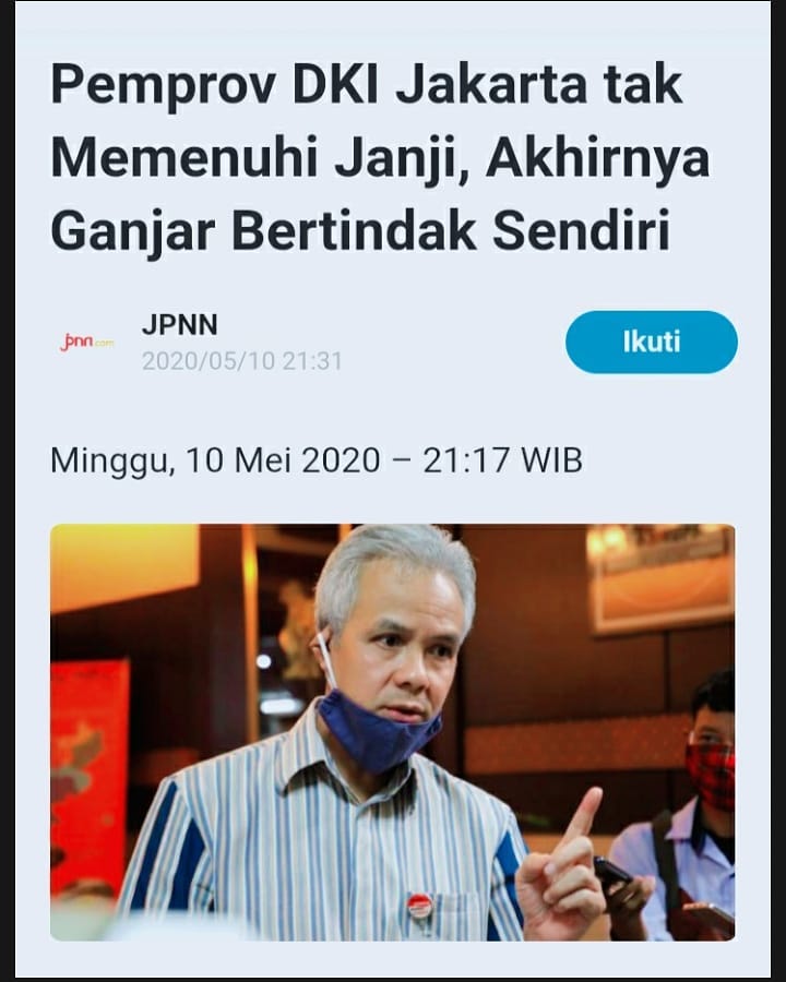 Galihzainur1's tweet photo. #LHAHHH....
🖕👉KOK SEPERTI GUBERNURNYA
SELALU NGGAK NEPATI JANJI... UNTUNG NYA PAK GANJAR SELALU TANGGAP..... 👍👍👍🙏🙏🙏
:
#KenaPrank 😭😭😭
#RakyatWarasPercayaJokowi https://t.co/Nfz6HNdYWy