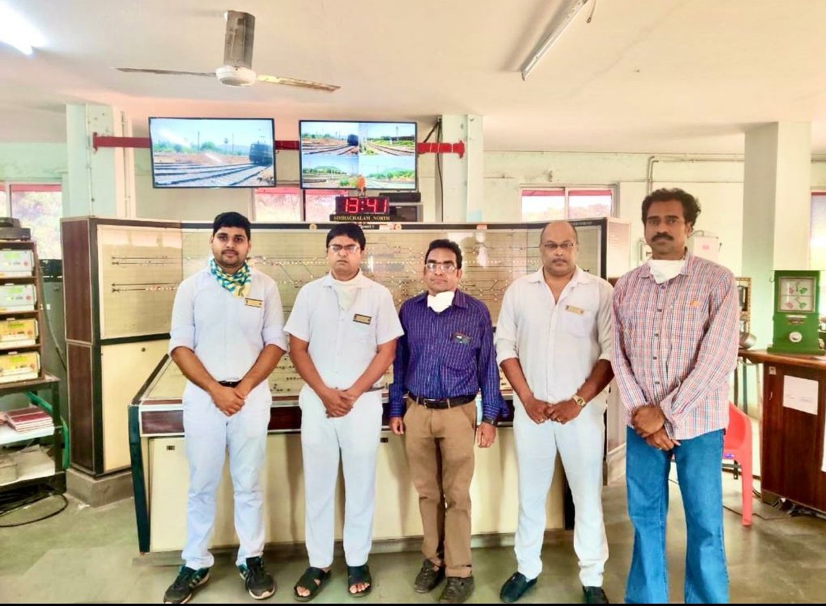 IRTSassociation's tweet photo. “I LEFT LAST after everyone was taken care of, I CAME FIRST to re-assure everyone"

During the #VizagGasLeak, staff of Simhachalam North Railway station were early and definite responders. Quickly evacuating the station and regulating incoming trains they showed exceptional grit. https://t.co/8OZdMQxUAE