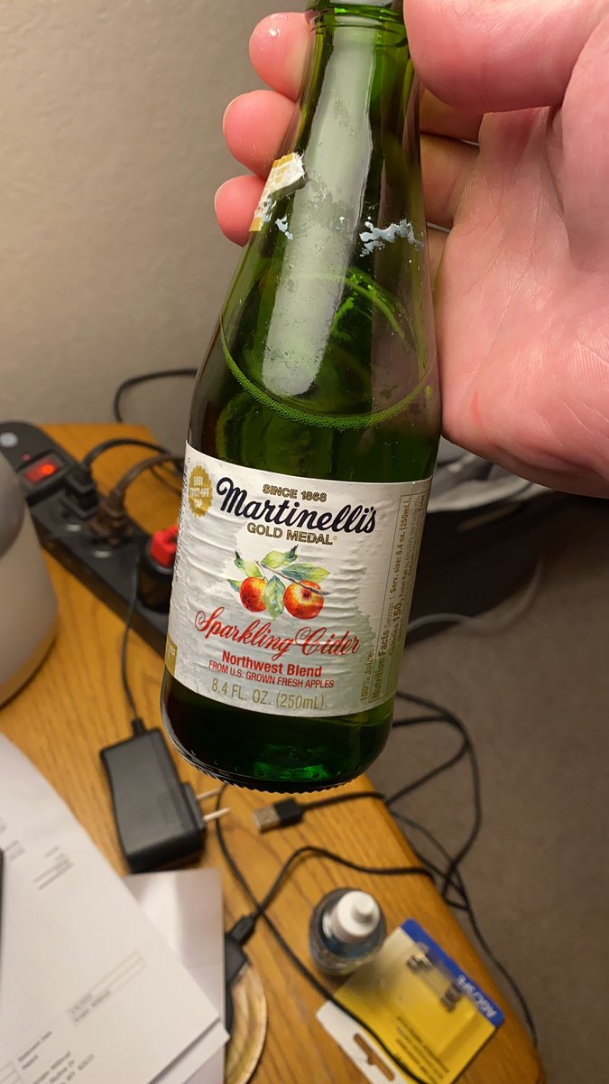 bwitbrod's tweet photo. @IAmJericho @AEWrestling @sammyguevara Not your brand but im a minor so I thought I’d get the closest thing to A LITTLE BUT OF THE BUBBLY for my high school graduation https://t.co/cXYb9BVBg1