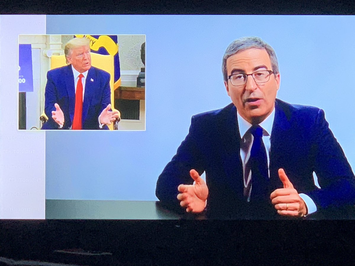 obgenetics's tweet photo. Whenever I pause @LastWeekTonight, itโs always an #awkwardpause of @iamjohnoliver. #screengrab https://t.co/9WashKOofX