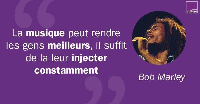 franceculture's tweet photo. 11 mai 1981 : Mort de Bob Marley. Si le pape du reggae, première superstar issue du Tiers-Monde a gardé une telle aura par-delà les barrières sociales, c’est parce qu’au-delà de son statut métis, ses chansons ont su imposer une philosophie novatrice https://t.co/lBNr4BLmZC https://t.co/DJxchmri4E