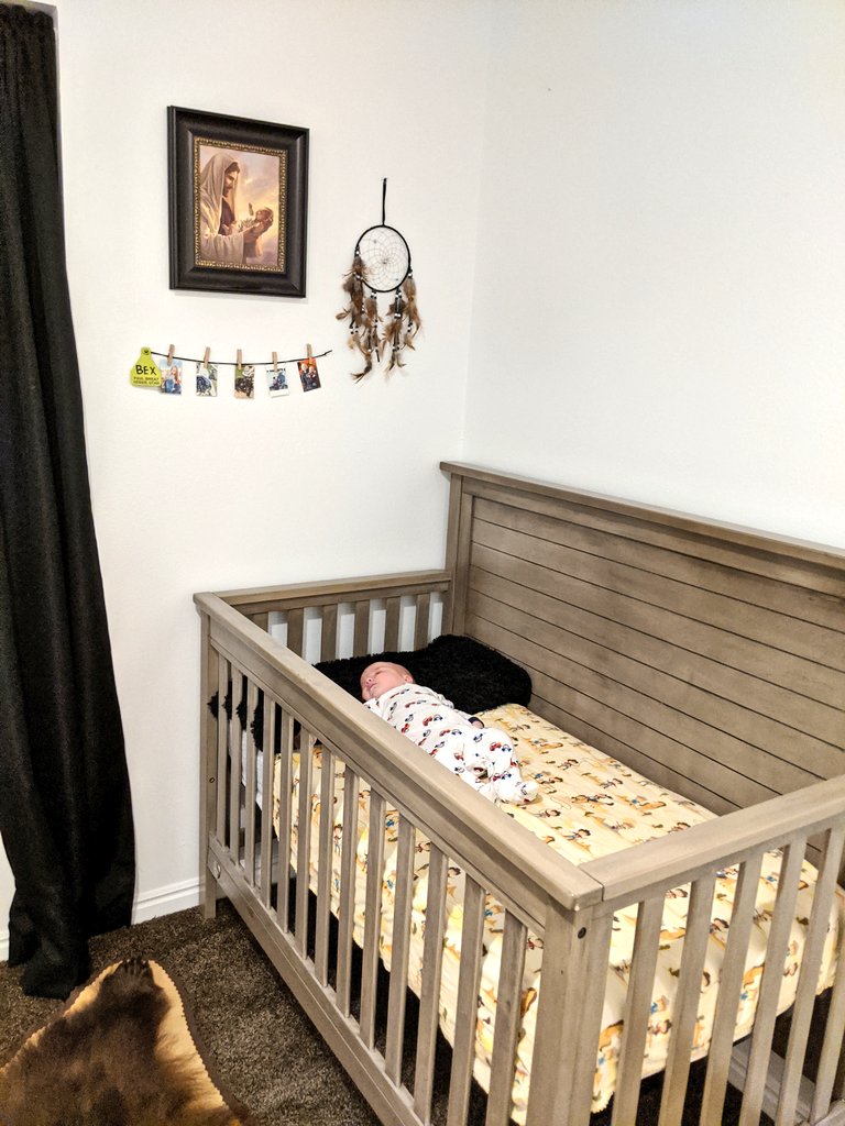 miniging3r's tweet photo. Final got started decorating little man John's room loving it so far!
#johnnypaulsweat #cowkid https://t.co/WtzZZJgK9F