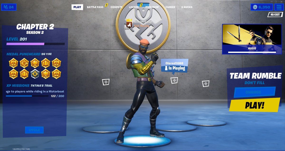 Beephi's tweet photo. Finally got a picture with my @MAJORLAZER skin. Many thanks to the good man @erichamilton_ GG https://t.co/5Pjicq6zWb