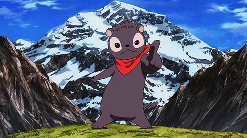 Aity Shirobakoに登場する山はりねずみアンデスチャッキー 山ねずみロッキーチャックっていう元ネタがあるの今さら知った笑 歌も結構似てる