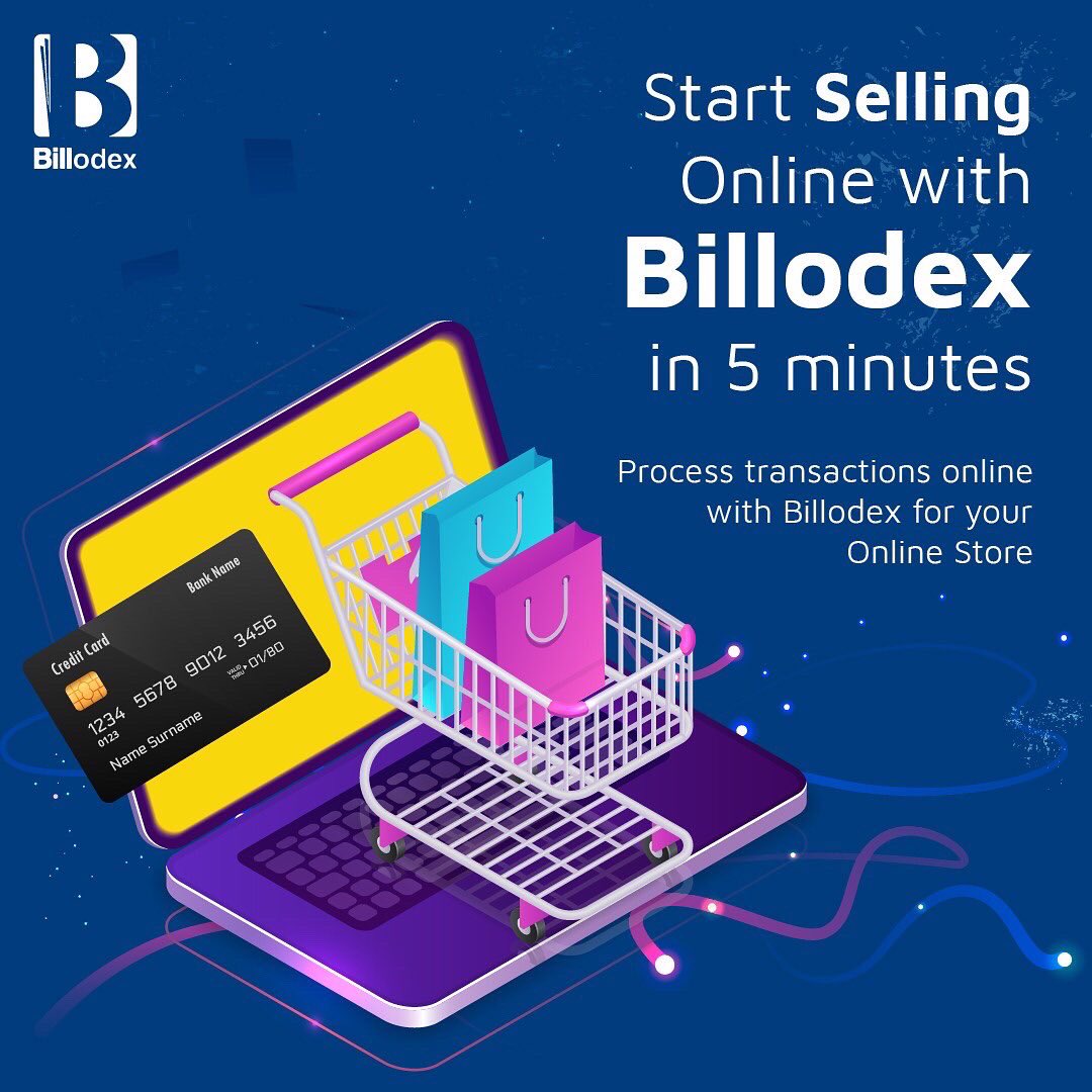 Billodex's tweet image. Start selling online with Billodex today!