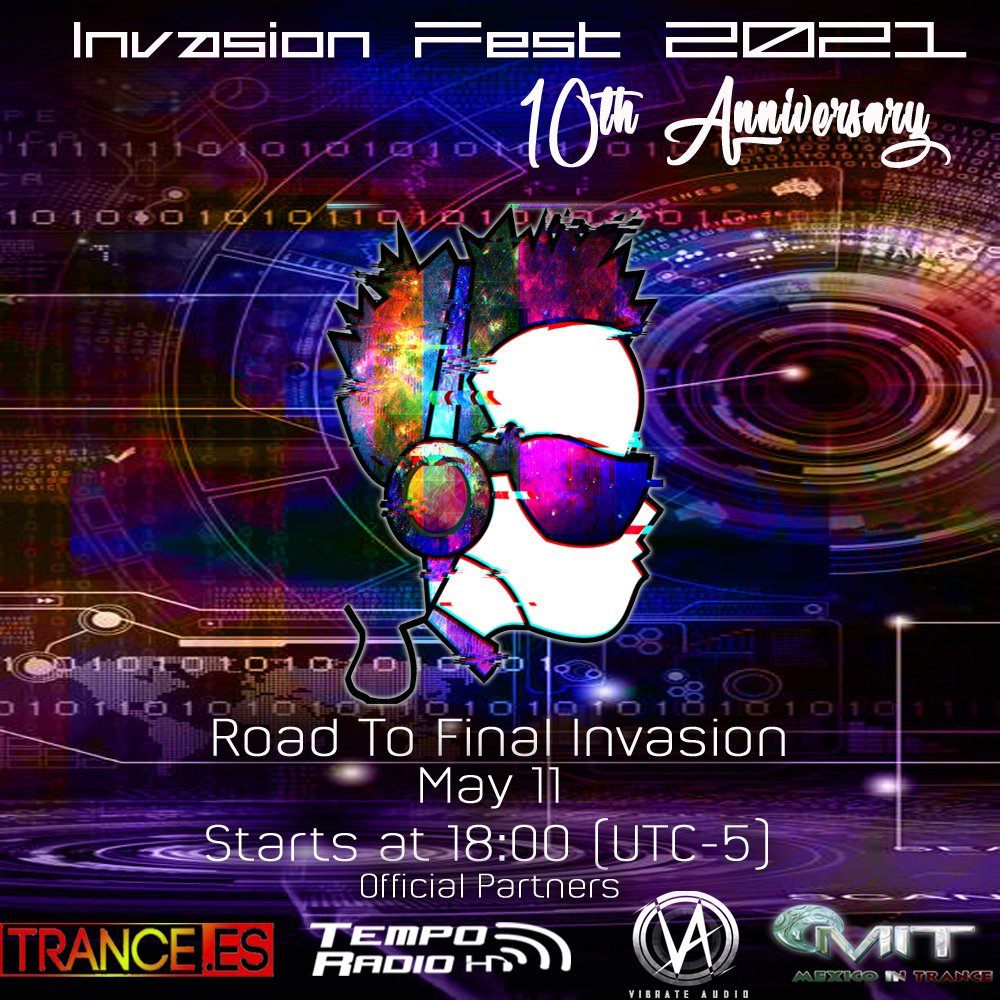 Invasion_Fest's tweet photo. Y no olvides que nuestro cierre será espectacular, cerramos con miras a nuestro décimo aniversario. @AnjunabeatSV @KeyBlaxx_dj @Victor_1391 @EllezRiaMusic
Escucha por https://t.co/0lX6gZAY8q (party channel) #Tranception #InvasionFest #IF20 #InvasionFest20 #Quédate #StayAtHome https://t.co/UiplcghRqK