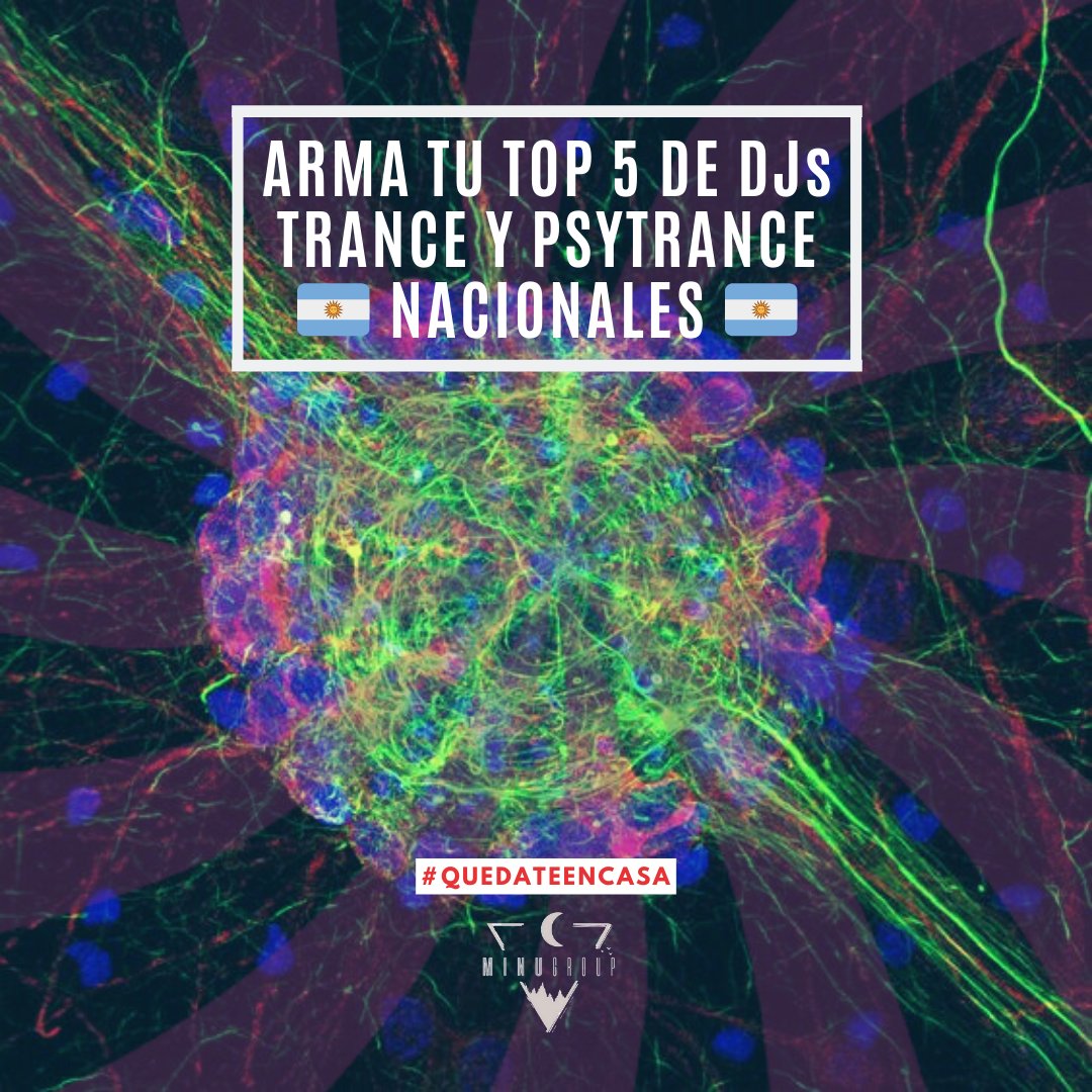 Minu_Group's tweet photo. ¿Qué DJ'S nacionales de Trance &amp; Psyrtrance te gustan más? Menciona tu top 5.
¡APOYEMOS LOS DJ'S ARGENTINOS¡
📍En época de coronavirus ahora más que nunca hay que apoyar a los dj's locales. La escena de Trance y Psytrance nacional debe fortalecerse y crecer. 💕 https://t.co/B9jlanAvGa