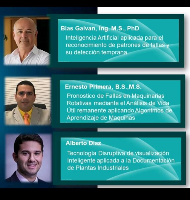 MachineryRelia's tweet photo. Una oportunidad para aprender y profundizar en cada tema que será expuesto por reconocidos profesionales en Ingeniería RAMS aplicando las nuevas herramientas de inteligencia artificial, Industria 4.0, Big Data, loT, Machine Learning, Deep Learning y Analitica Predictiva. https://t.co/ObQWxaKvrS