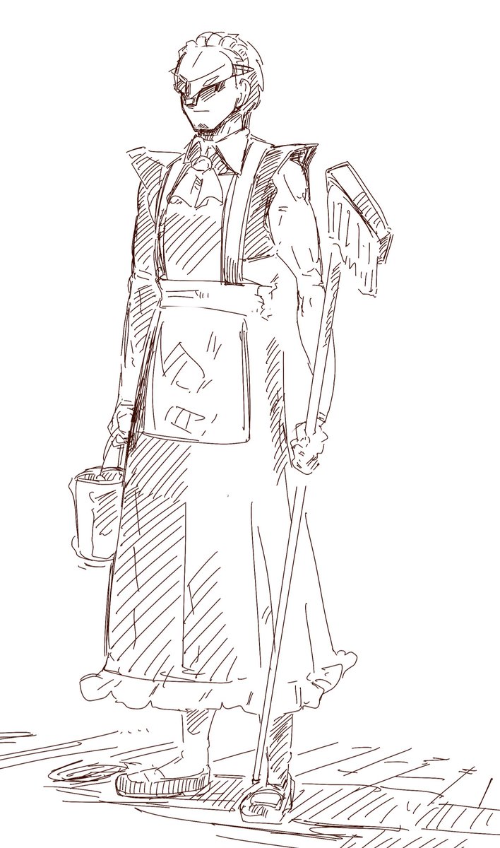 全体 #メイドガイ舞元 