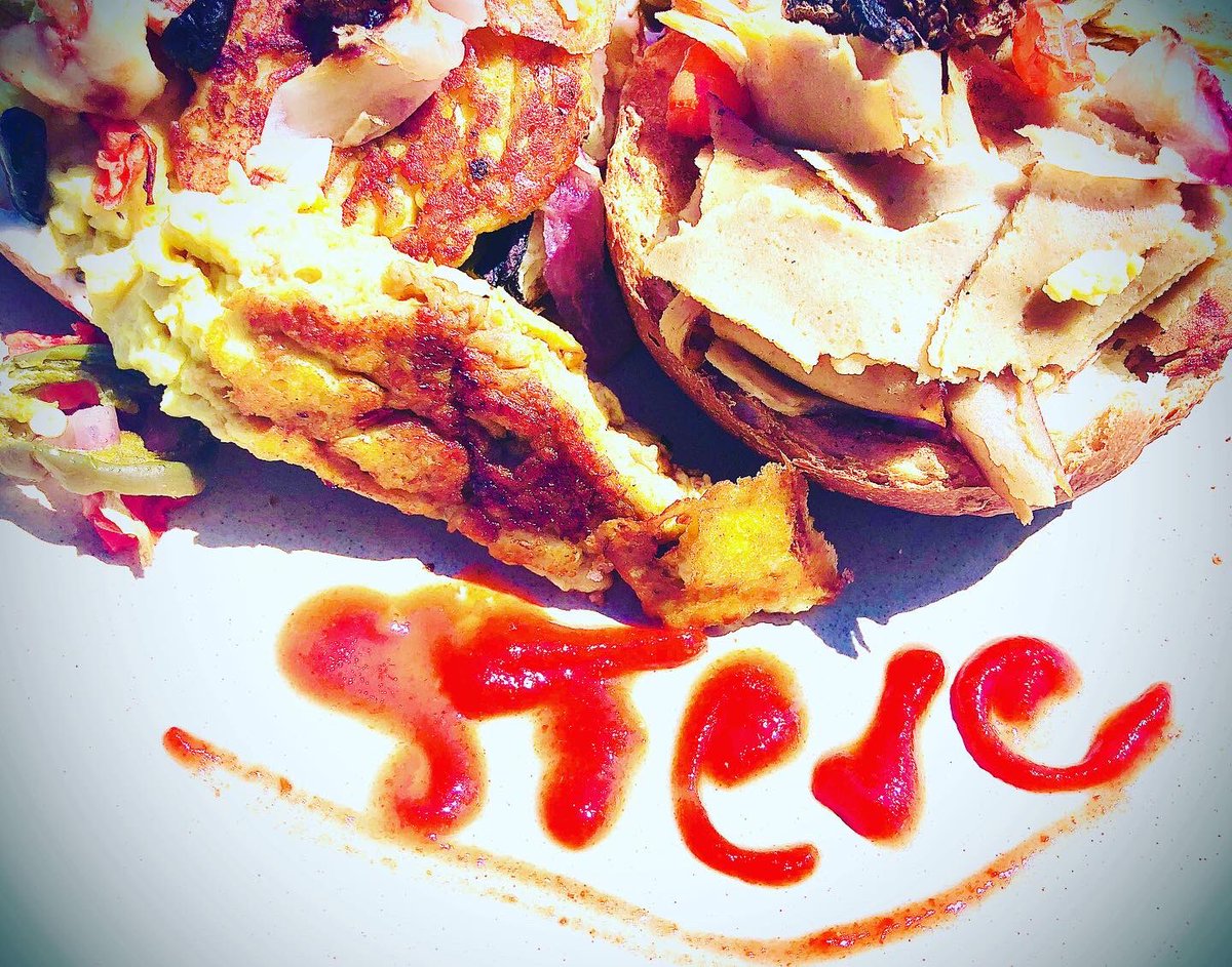 StevenMatly1's tweet image. #StevenMatly #HackingLife #CoolStorySteven #ChefNotThePerfectVeganSteven #Vegan #PlantBased #JustEggs #chickpeaseggs #clockworkcounterbakery #Bagel #VeganMayo ❤️

#ClockworkCounterBakery 
🥖 🍞 🥯