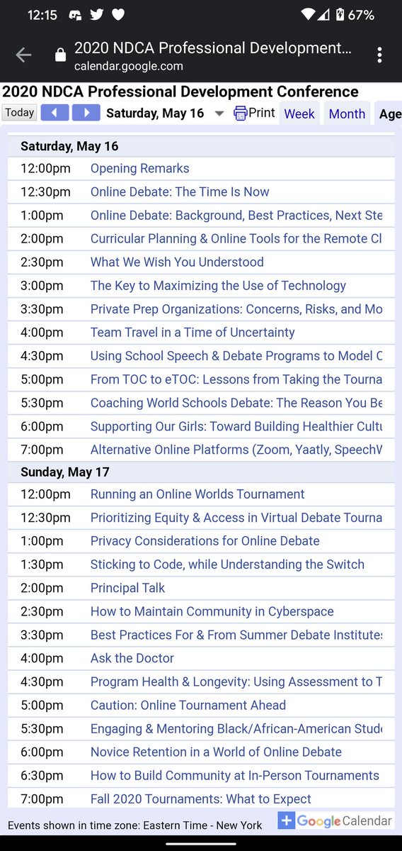 I hope coaches all take the opportunity to sign up for the NDCA Professional Development Conference. 

nam02.safelinks.protection.outlook.com/?url=https%3A%…
