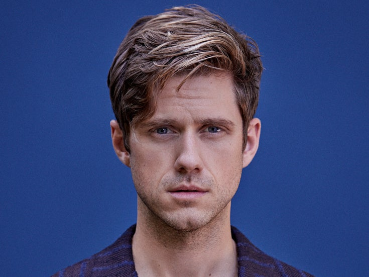 aaron tveit as luke: if i were frank i'd be charmed by him too.