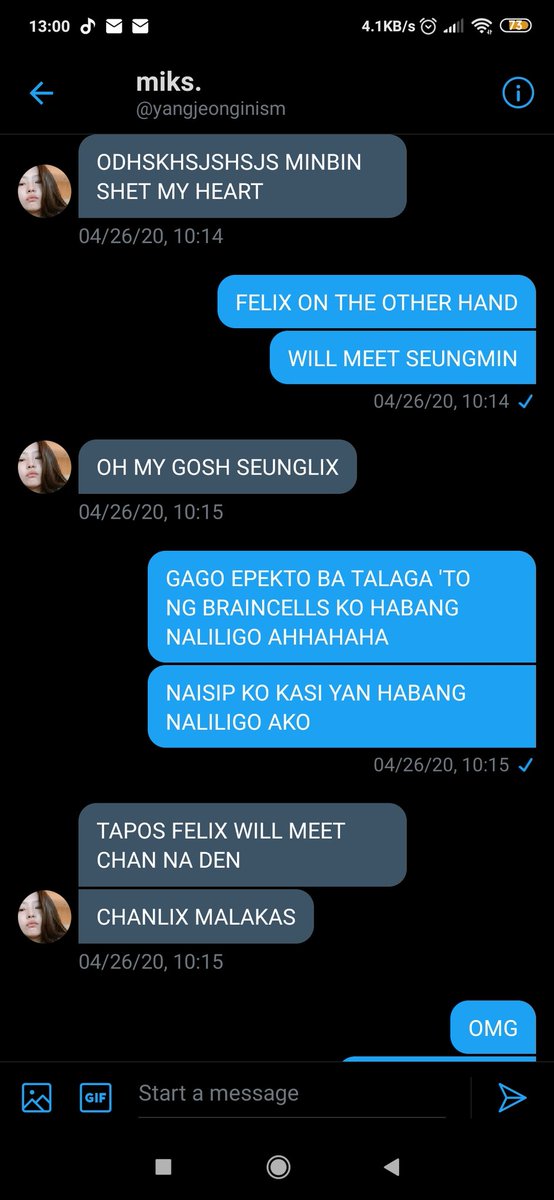 — we exchanged ideas after that HAHAHAHHAHAHAHAHA AKO PA YUNG NAG-AYA SA'YO NG COLLAB AU PERO HINDI NATIN ALAM PA'NO NAGWOWORK GAGI. are u still up for it tho? 