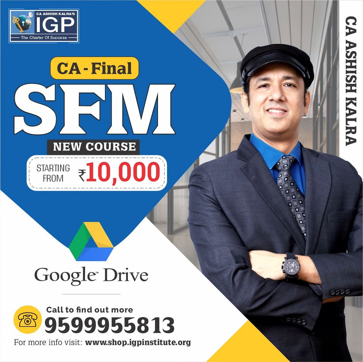igpclasses's tweet photo. Google Drive Classes for #CA_Final Students
👉 #SFM (New Course) by #CA Ashish Kalra Sir
For more info :
Call : 9599955813
Visit : https://t.co/RjIfW0MtuZ
#SFMclasses #StrategicFinancialManagement #Finance #FinancialManagement #CS #IGP #igpclassesca #CAashishkalra #CAstudents https://t.co/E1JbQGnC5x