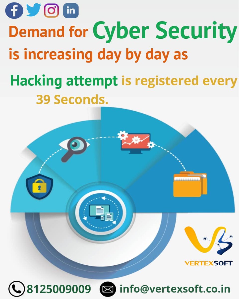 Vertexsoft_vs's tweet photo. #cybersecurity is the need of era.
Join us
Learn cyber security
Make the best cyber security project
Feel free to reach
#hacking
#hackingattempt
#StaySafe
#cybersecurityawareness
#cybersecuritytraining #cybersecurityservices
#elearningdevelopment
#elearning2020
#Students https://t.co/sxBlMyBlTW