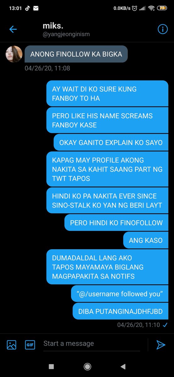 — wala na akong ibang masabi HAHHAHAHAHA basta thank you dahil you tolerate my kadaldalan kahit GANYAN ako kadaldal 