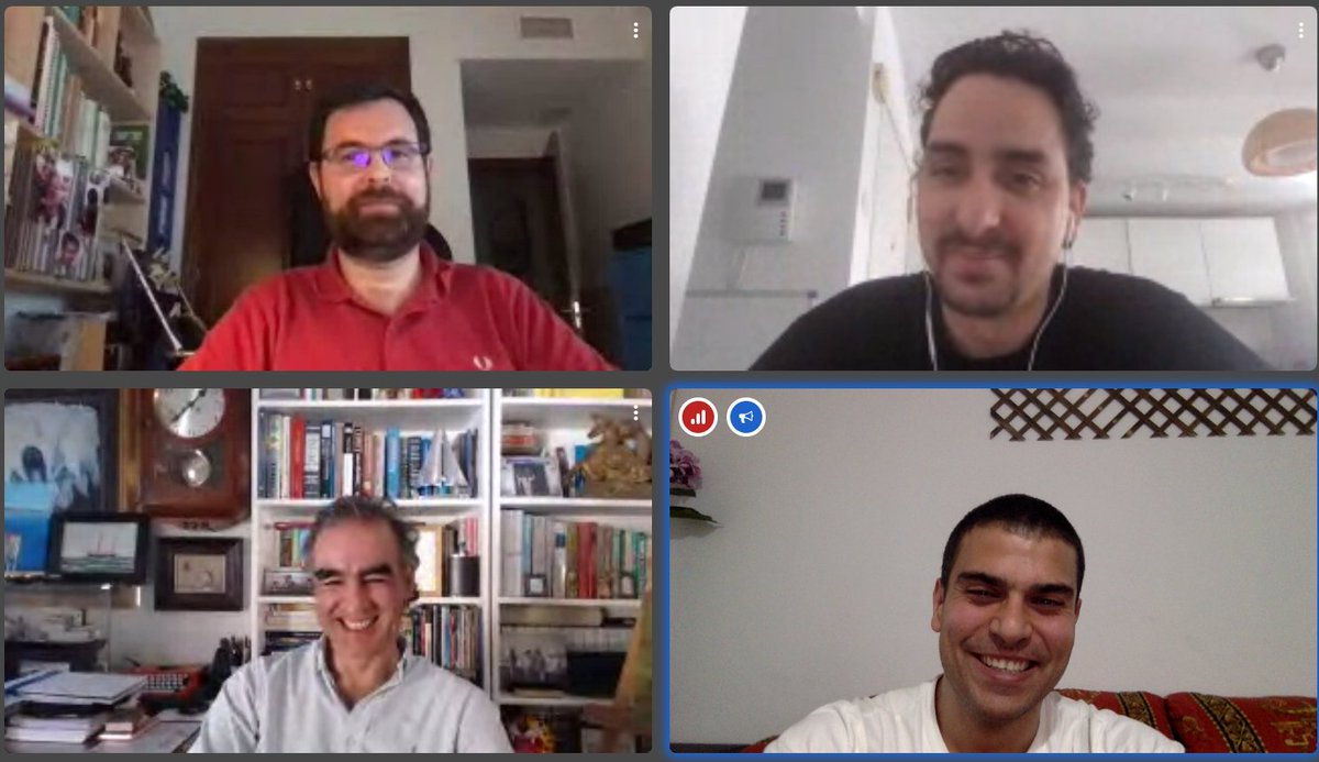 Rimud_Oficial's tweet photo. #YoEmprendoEnCasa. Aquí nos veis con el equipo del @ProgramaMinerva. Seguimos adelante con #Rimud, para que los niños con #Autismo y #SíndromeDeDown aprendan #lectura 📖 y #matemáticas 🧮 con nuestra #app. https://t.co/nQ7Ph9KRsQ