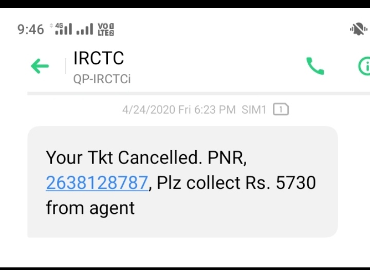 pranayrathore7's tweet photo. @EmtArpit @hemantkpanda @7c29d07d93904b1 @EaseMyTrip @IRCTCofficial @tourismgoi @PiyushGoyal @RailMinIndia Why refunding my money is a problem for u @EaseMyTrip. When @IRCTCofficial has already refunded the money and asked to collect it from you. @EaseMyTrip Plz check the attachments. How many excuses and fraudism you'll show. I've all the proves. Kindly refund it immediately. #Fraud https://t.co/SNcKtifTnz