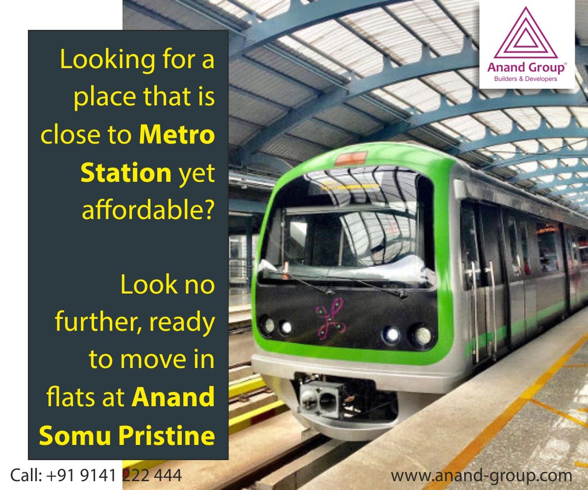 AnandGroupBlr's tweet photo. The ideal home is one where travelling is the least of all hassles! Anand Somu Pristine located just 10 mins for the nearest metro station!
#realestatebangalore #anandsomupristine #luxuryhomesinbangalore #bangaloremetro #Connectivity https://t.co/fipNDGHZXv