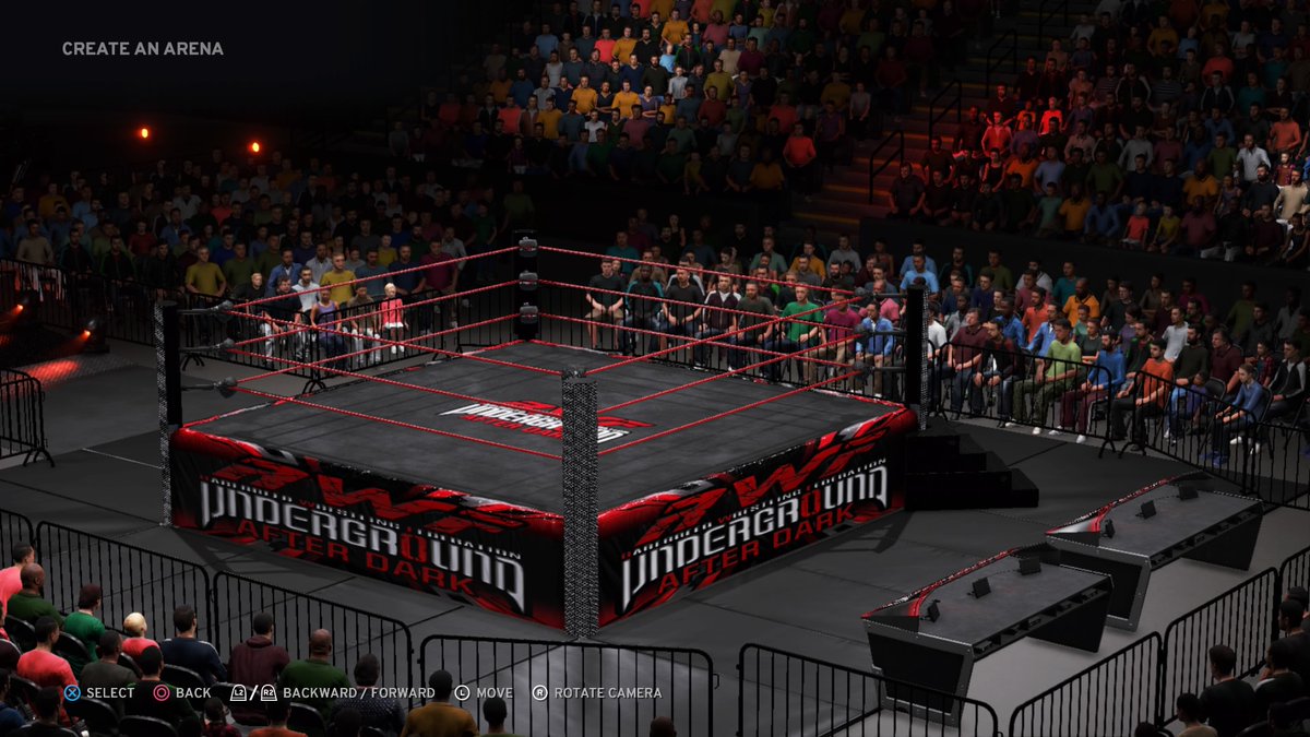 GorillaCruzRWF's tweet photo. RWF Underground After Dark #WWE2K20 #RWF20 #RWF #PS4share https://t.co/67Uwj3ZFrV