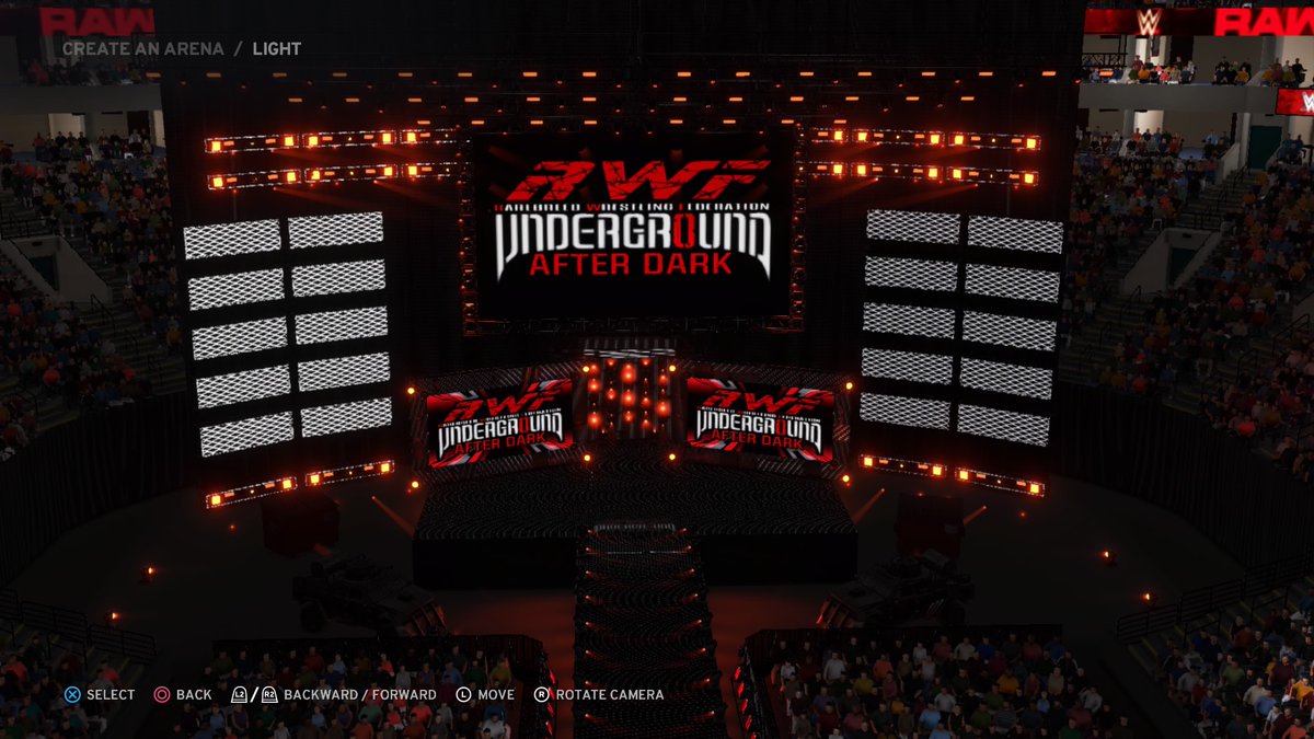 GorillaCruzRWF's tweet photo. RWF Underground After Dark #WWE2K20 #RWF20 #RWF #PS4share https://t.co/67Uwj3ZFrV