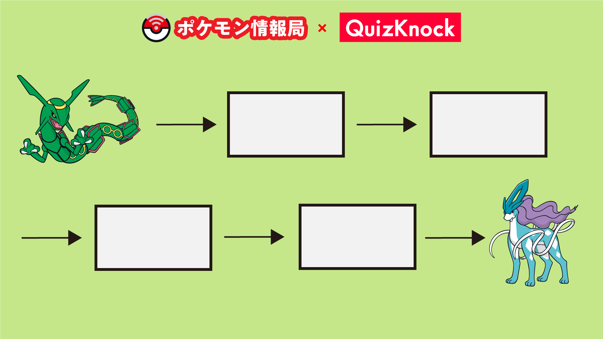 公式 ポケモン情報局 Quizknock Quizknock コラボのポケモンクイズ第2問 今回はメンバーの林さん Jusco Hayashi に作問いただきました それでは問題です Q 4つの空欄を埋めてください 回答は複数あります ポケモンクイズ Quizknock