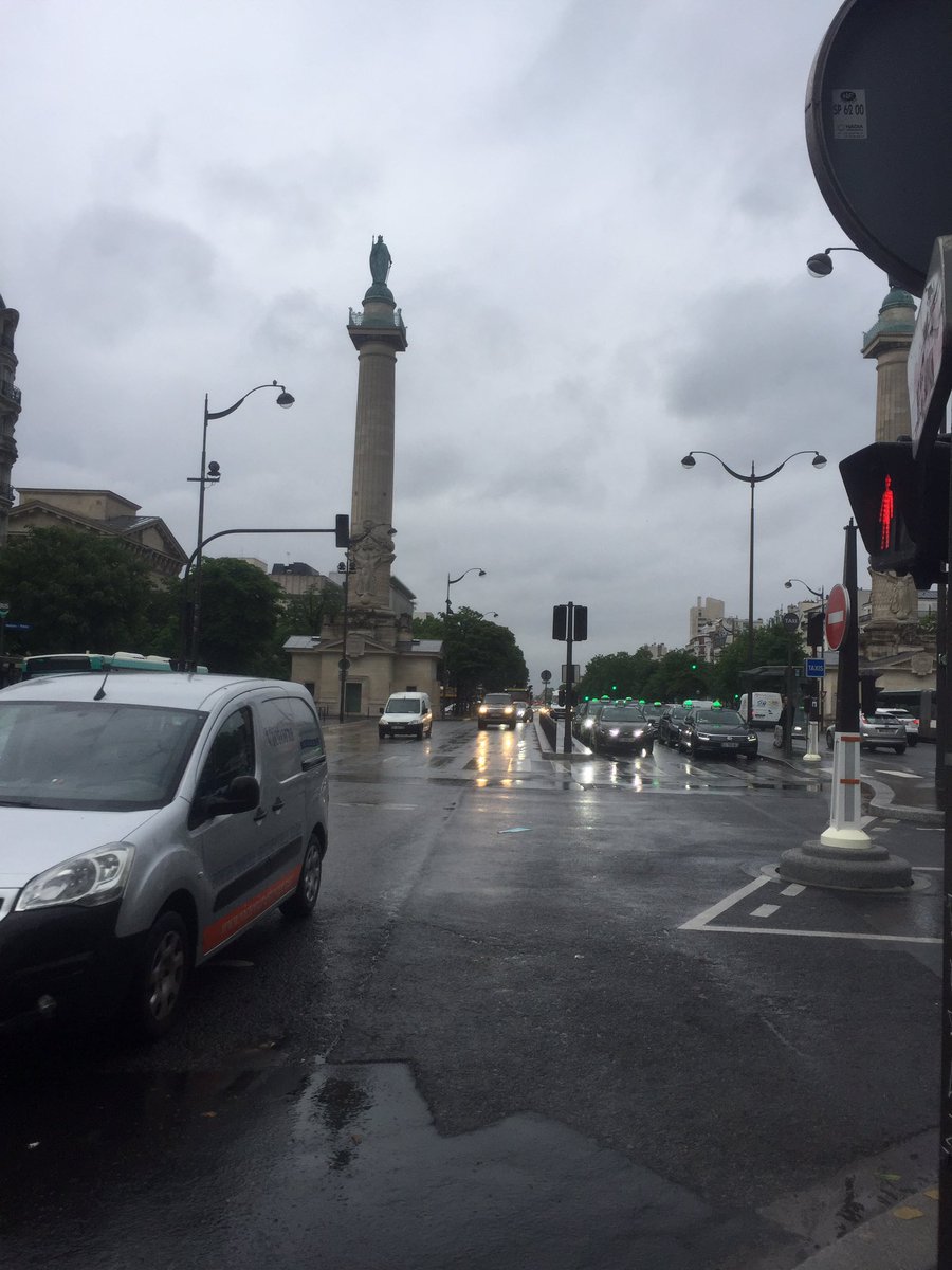 Ciel gris, pluie, froid... comme un petit air de #rentree ce #deconfinementjour1 !