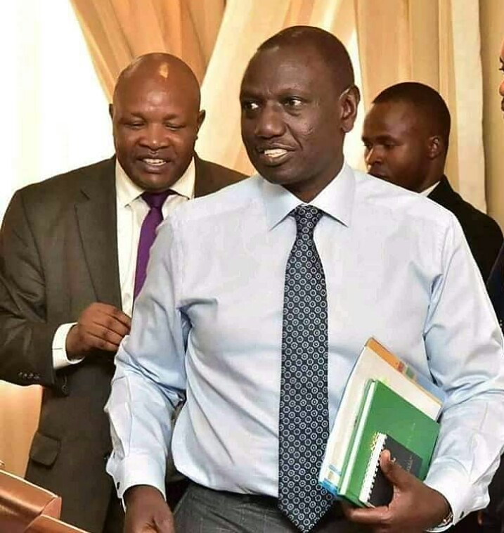ForKisumu's tweet photo. FOR THE RECORD: DP William Ruto is prepared and ready for a bare knuckles political duel with a coalition of Uhuru Kenyatta, Raila Odinga, Gideon Moi, Kalonzo Musyoka and Musalia Mudavadi.

And nothing, I repeat nothing will stop him from being sworn in as the 5th President. https://t.co/uz8AXUFBqc