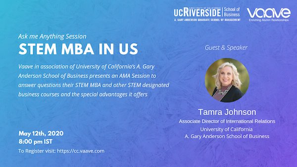 hoopstr_ai's tweet photo. We are back again with an interesting webinar on #STEMMBA in the #UnitedStates !!
#Vaave in association with A. Gary Anderson School of Business (University of California) presents you all an interesting #askmeanything session on STEM MBA.
Register at: https://t.co/GkWSj9SiyB https://t.co/N3GB6H1sJj