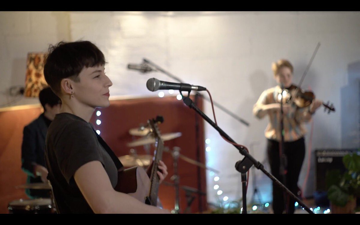 RhiannonScutt's tweet photo. A brand new video from me and the band this bank holiday Monday. A cheery little number to keep moral high. This is ‘Speak’. https://t.co/5iCtp9zVCd https://t.co/zmupTSsEd8