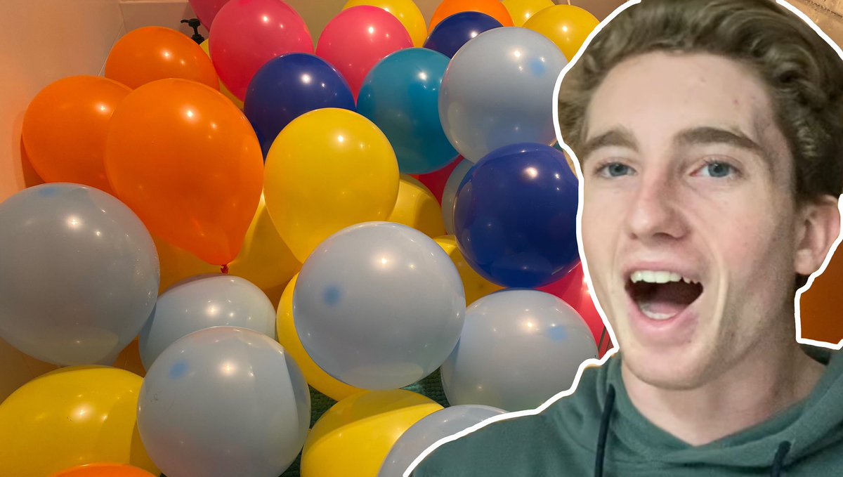 I filled my house with balloons! Go check out my new YouTube video :)

youtu.be/8SKTRC0ED0U