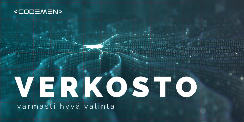 codemenoy's tweet photo. Codemenin verkosto on:

1. Kooltaan Suomen suurin 
2. Osaamistasoltaan kovin 
3. Nopeudeltaan lyömätön
4. Varmasti hyvä valinta

Verkostoon: https://t.co/r6U3QT1g5Z

#codemen #verkosto #ai #ui #ux #qa #ai #rpa https://t.co/10gmQXg6jc