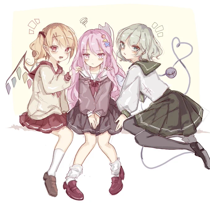 東方まとめ6 #東方 #フランドール・スカーレット #古明地こいし #こいフラ #こいし #レミフラ https://t.co/9aC4ppqypj 