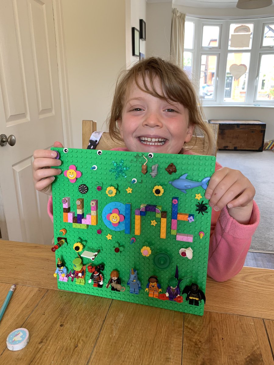 robert_heritage's tweet photo. We had lots of fun doing the interactive phonics lesson. Playing with Lego and tag rugby kept Olivia smiling all morning 😅@CHPSYR1 @corbs85 https://t.co/njpnRQaBge