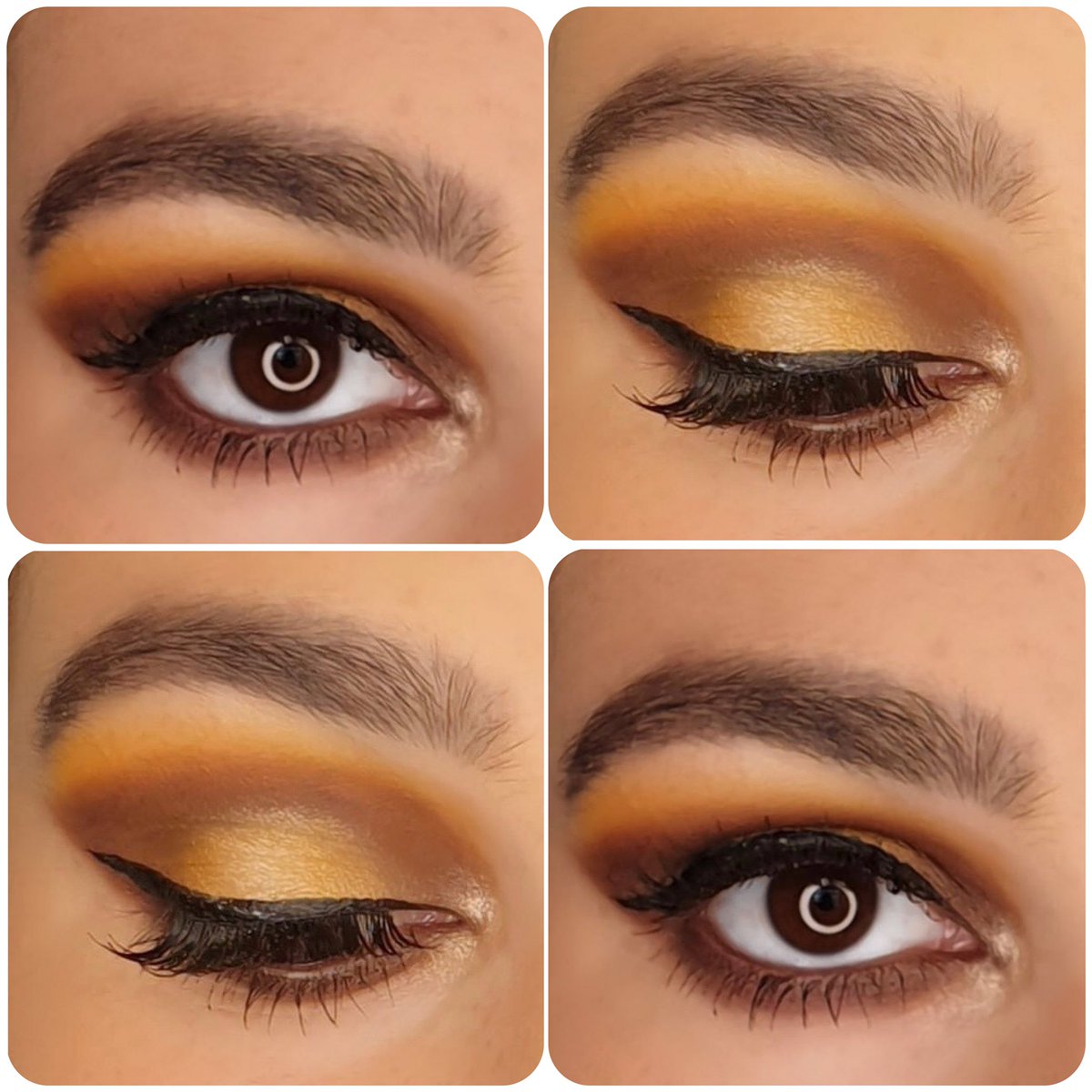 camifernandezmk's tweet photo. Ojos en tonos cálidos #makeup #maquillaje #maquillajemadrid #maquillajeojos #makeupartist #maquilladoraprofesional #maquilladoramadrid #maquilladoraenmadrid #maquillajeojos https://t.co/Myrxzdk5c2